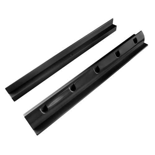 Haltespoiler Set 68cm Solarmodulhalterung ABS Kunststoff, schwarz (B-Ware)