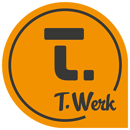 T-Werk Markenlogo in Farbe