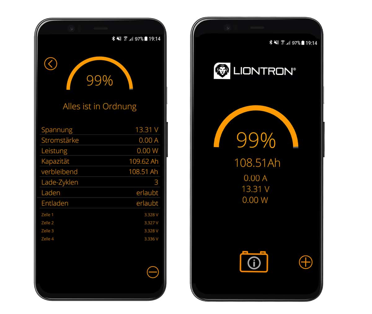 LiFePO4 12,8V Batterie 80Ah LX Smart BMS mit Bluetooth