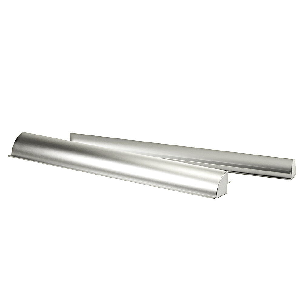 Haltespoiler Set  55 mm Solarmodulhalterung ALU, silber