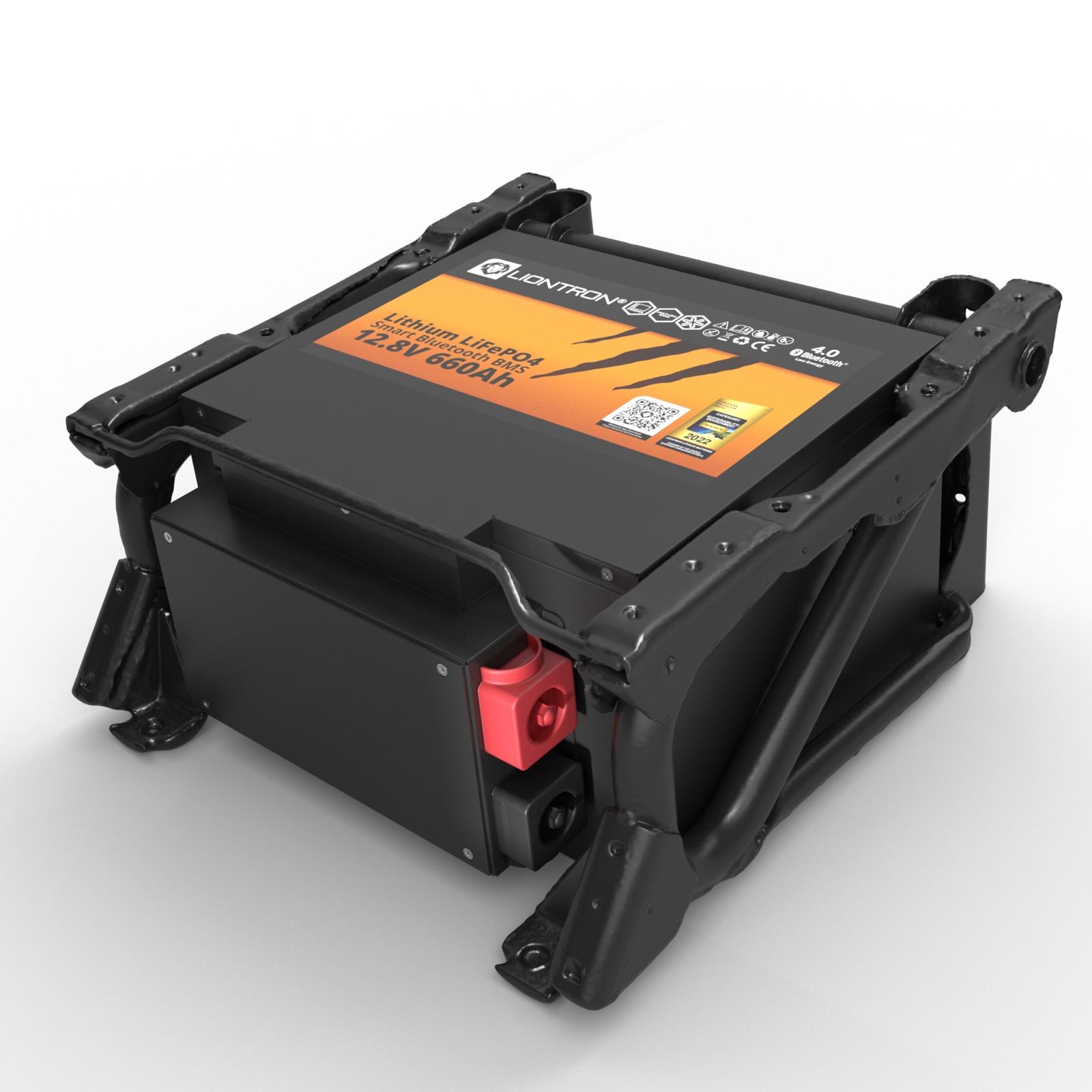 12.8V 660Ah LX Arctic Lithium LiFePO4 Wohnmobil-Untersitz-Batterie mit Bluetooth