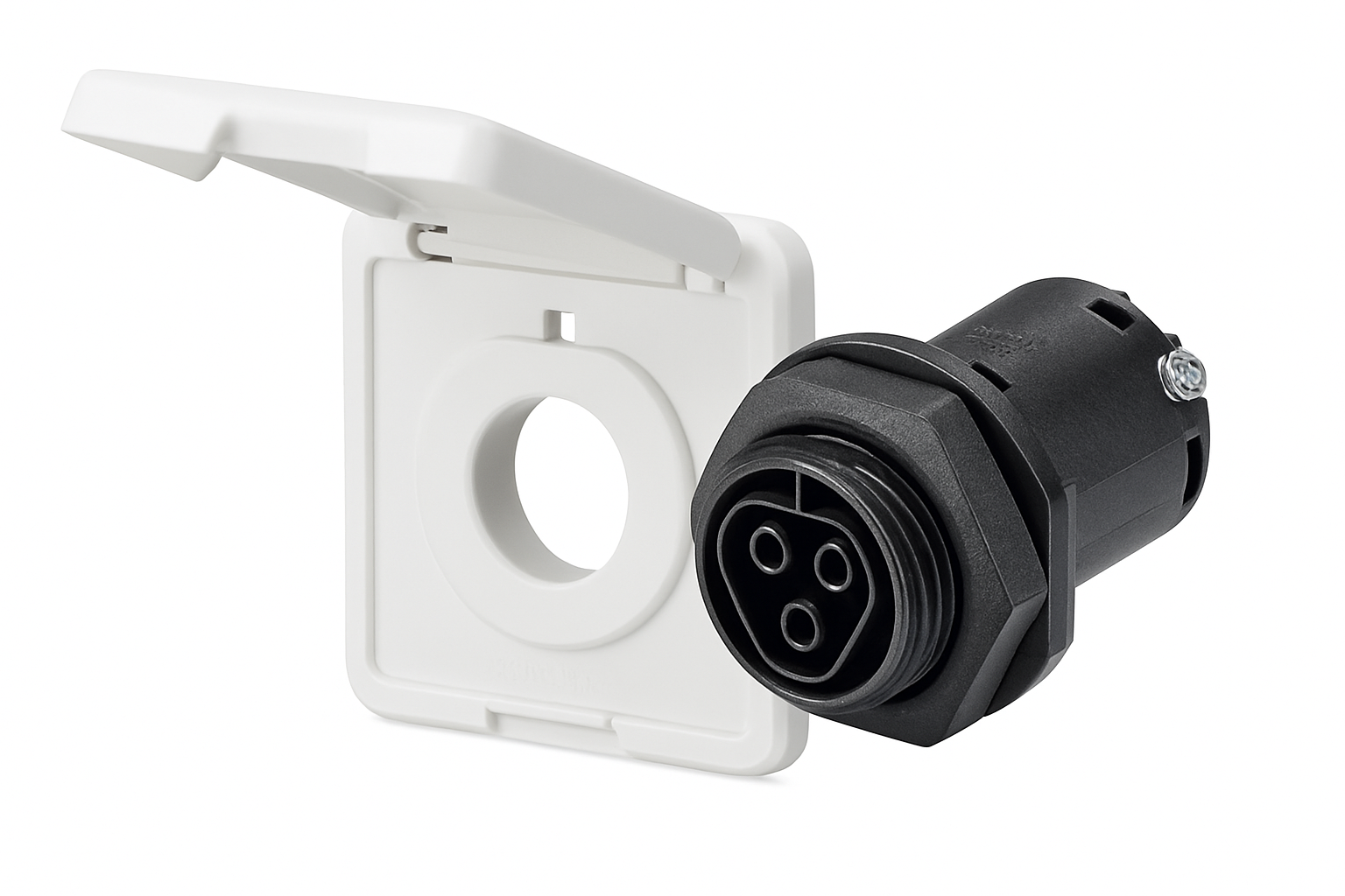 Wieland Einbaurahmen und Buchse RST20