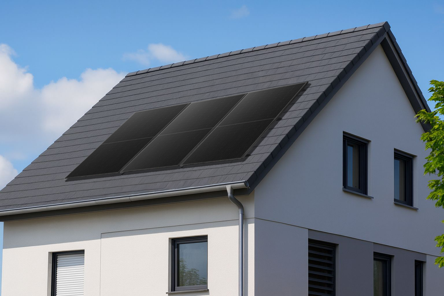 Balkonkraftwerk Preisbrecher 3 Module 1305 Wp - Schrägdach