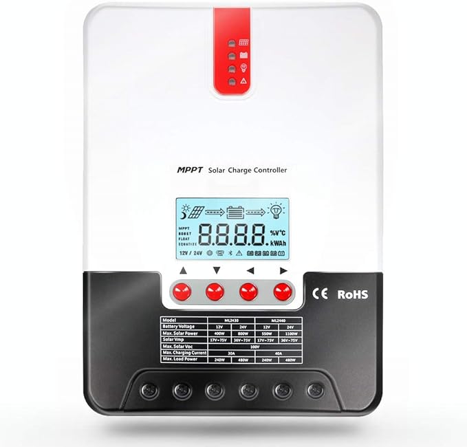 MPPT Solarladeregler SR-ML2430 - 30A 12/24V
